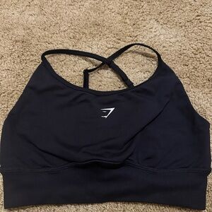 Black Gymshark sports bra. Size M